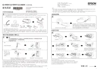 EPSON爱普生LQ-2680K_ 690K_ 106KF 首先阅读（深圳）